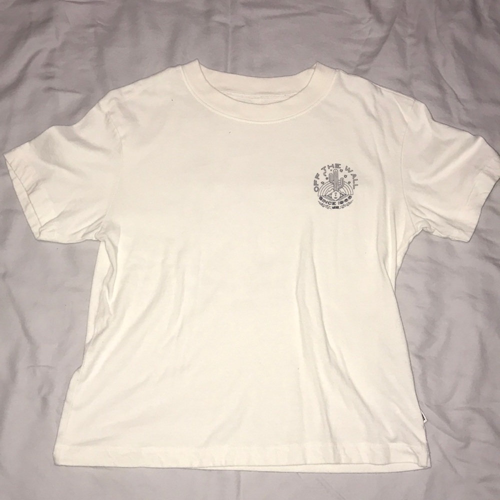 White vans tee